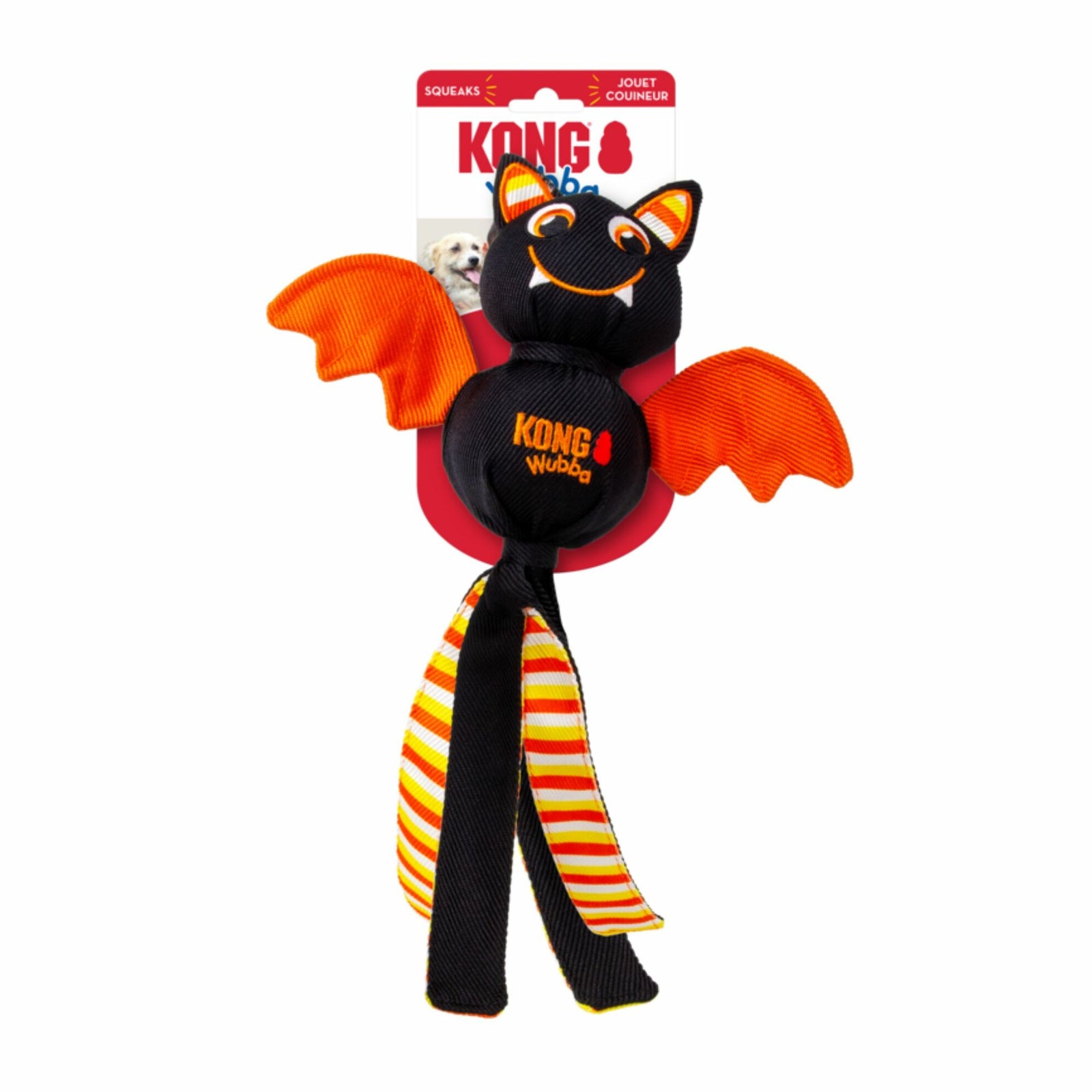 KONG Halloween Wubba™ Ballistic Bat XXL