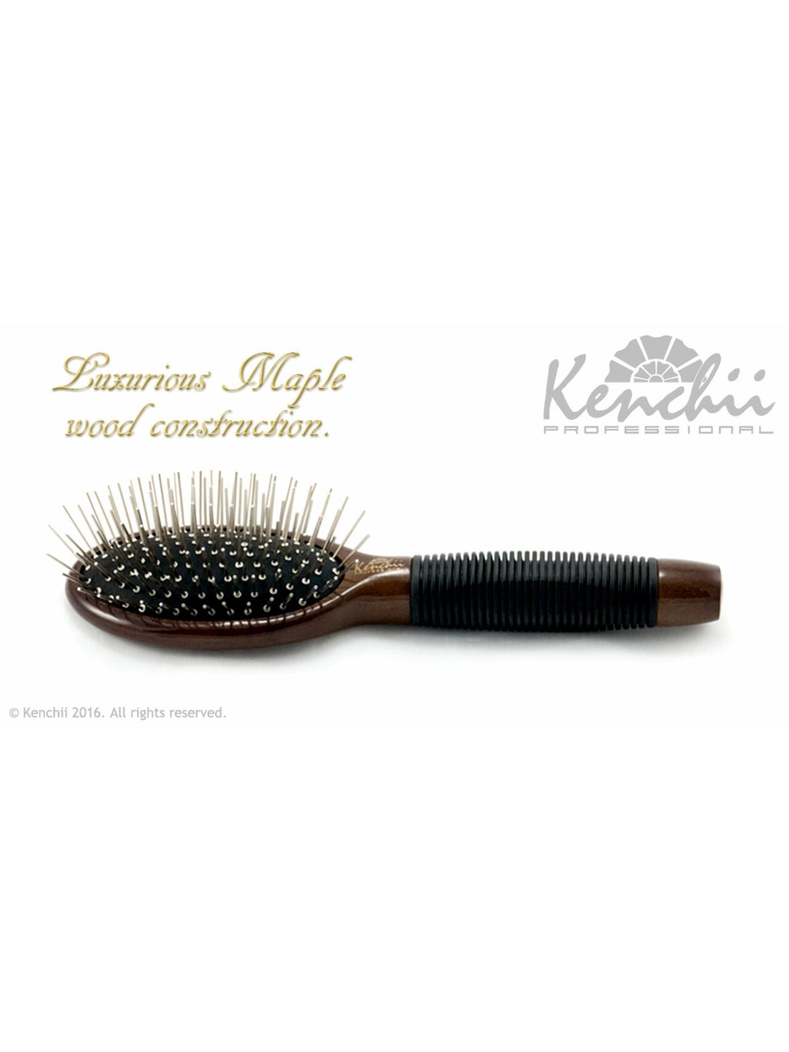 KENCHII - Brosse ovale à picots métal - Petite