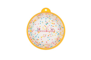 Gamelle pliable en silicone - Motif Confetti