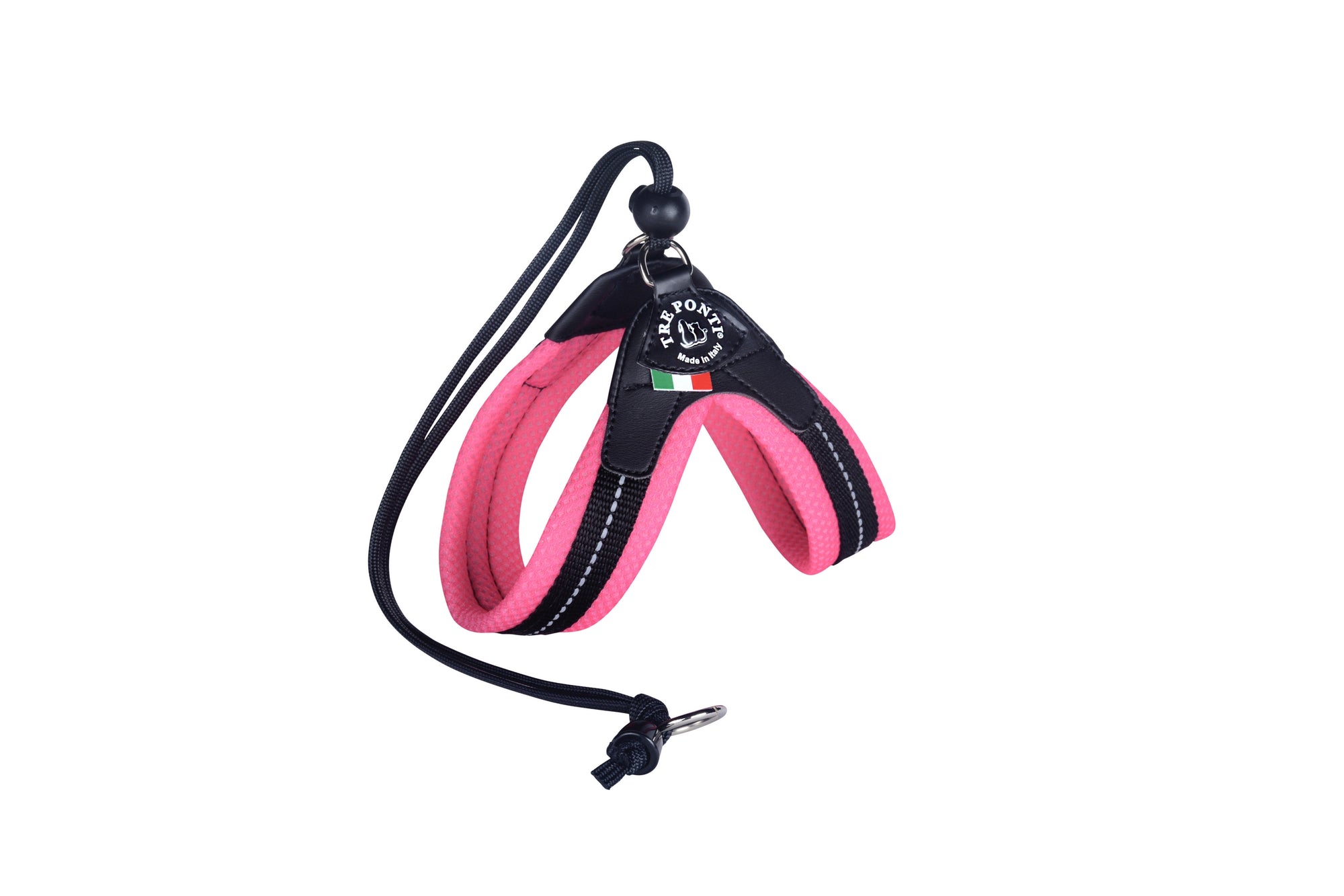 Harnais Tre Ponti en mousse antifrottement - Cordon Ajustable - Sorbet