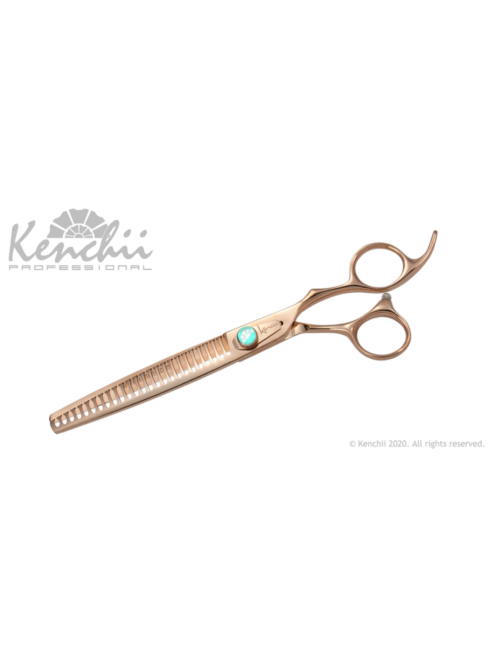 KENCHII - ROSE GOLD - Ciseaux Chunker 8" / 20 cm  - 25 dents