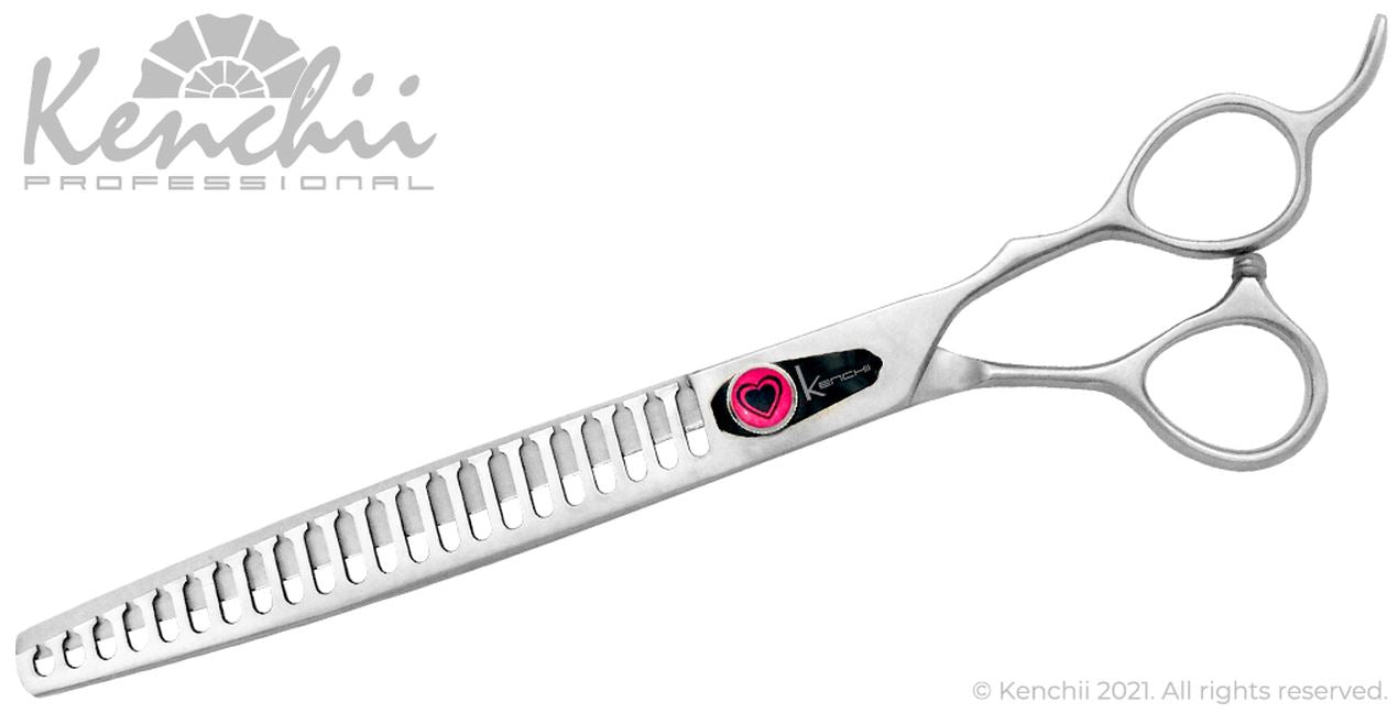KENCHII - LOVE - Ciseaux Chunker 8" / 20 cm - 22 dents