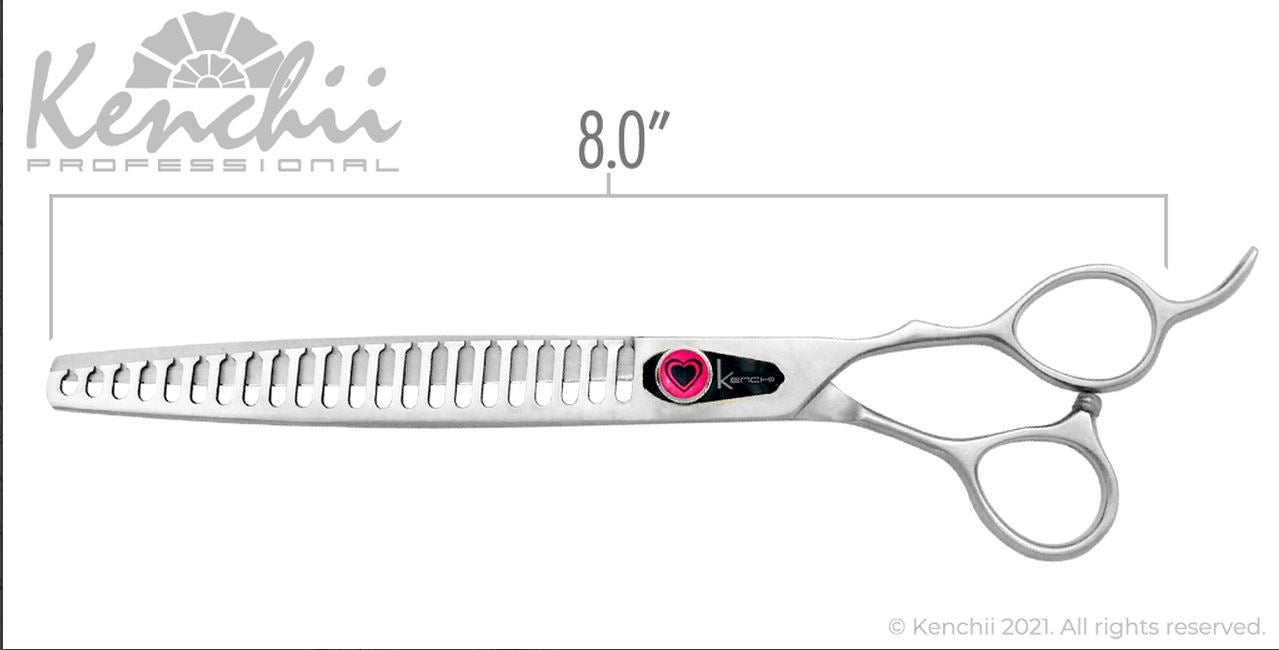 KENCHII - LOVE - Ciseaux Chunker 8" / 20 cm - 22 dents