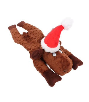 Peluche XXL Renne de Noël